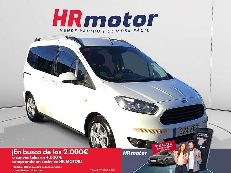 Blanco Usado 2017 Ford Tourneo Courier Trend Monovolumen | 11.890 € (Buen precio) - Imagen 1/4