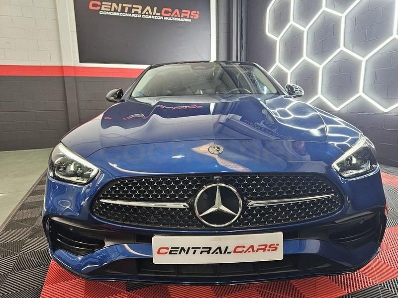 Usado Mercedes C200 163 CV (119 kW) 2022 Azul Berlina