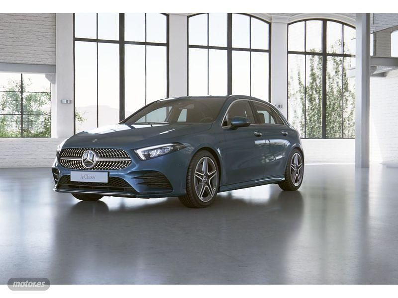 Azul Usado 2021 Mercedes A250 Berlina | 29.500 € (Precio justo) - Imagen 1/4