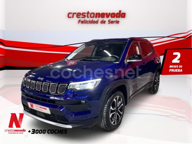 Azul Usado 2021 Jeep Compass Limited SUV | 20.990 € (Precio justo) - Imagen 1/4