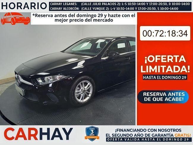 Usado Mercedes A200 Business 165 CV (121 kW) 2018 Negro Berlina