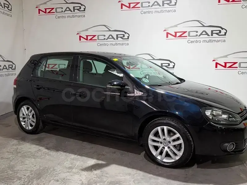 Usado VW Golf VI Advance 105 CV (77 kW) 2009 Negro Utilitario