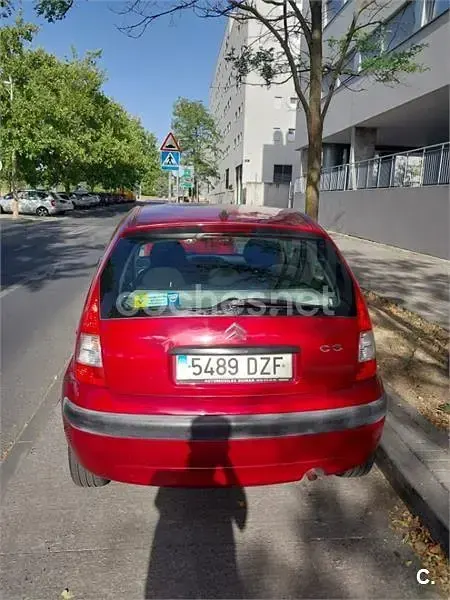 Usado Citroën C3 Furio 61 CV (44 kW) 2006 Rojo Berlina