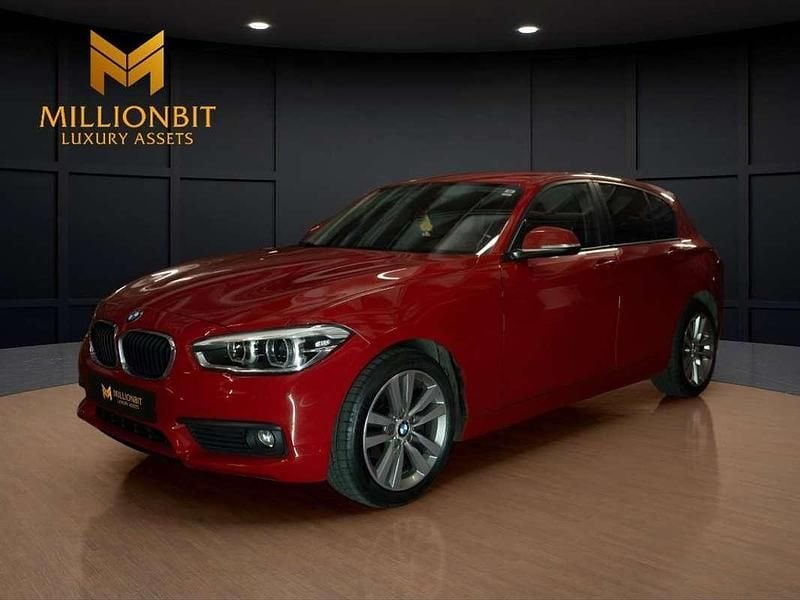Usado BMW 116 116 CV (85 kW) 2015 Rojo Utilitario