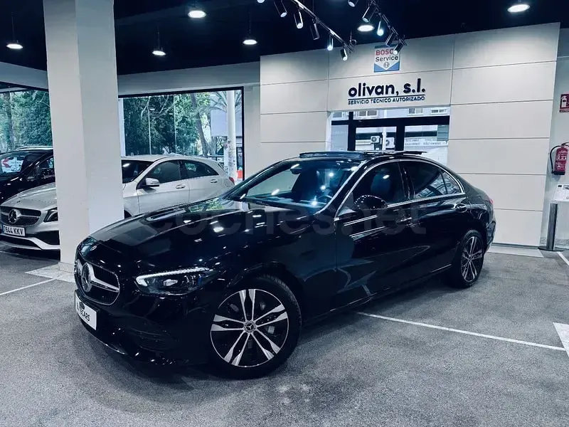 Usado Mercedes C300e 313 CV (230 kW) 2025 Negro Berlina