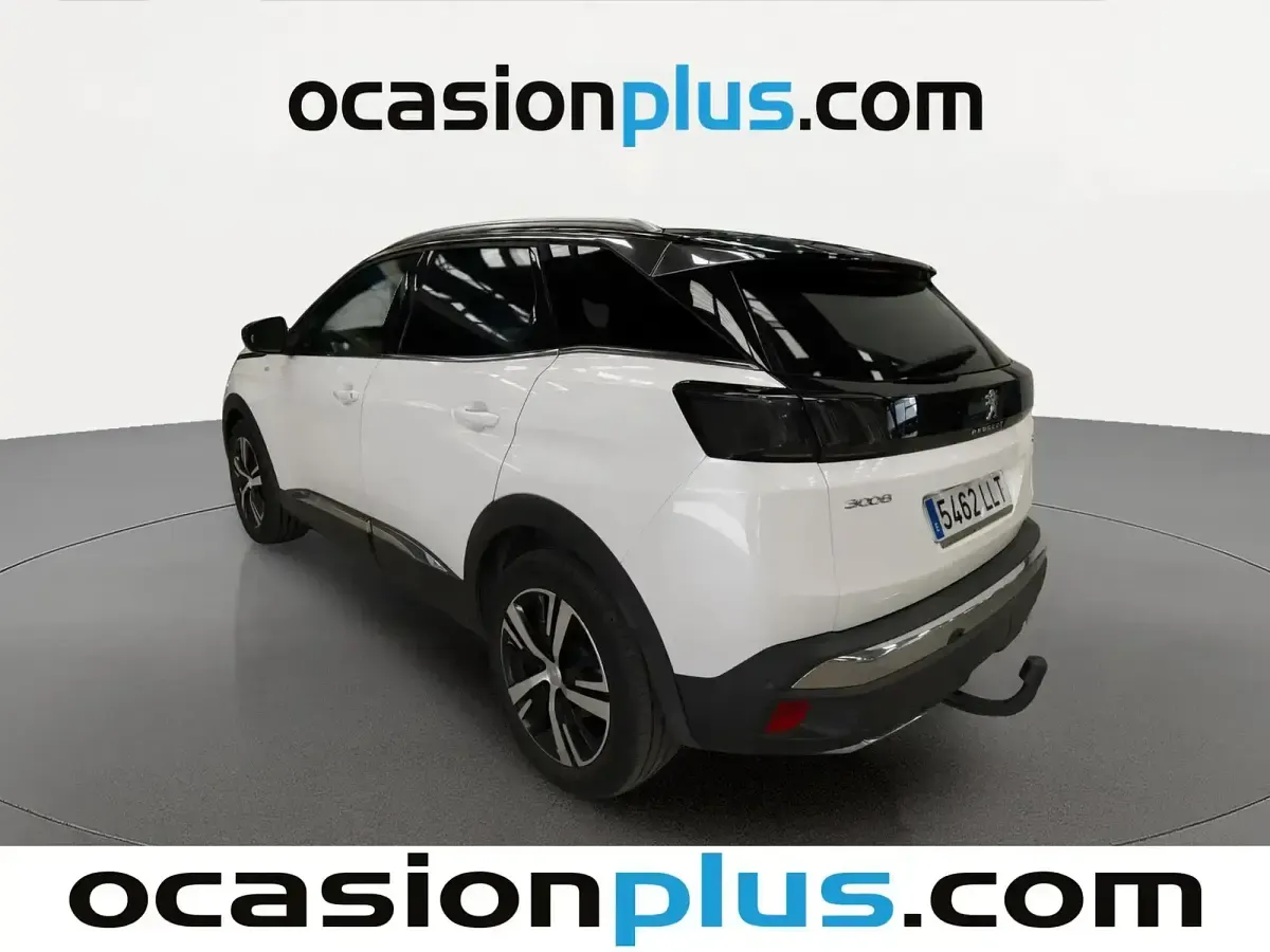 Usado Peugeot 3008 GT 130 CV (95 kW) 2020 Blanco SUV