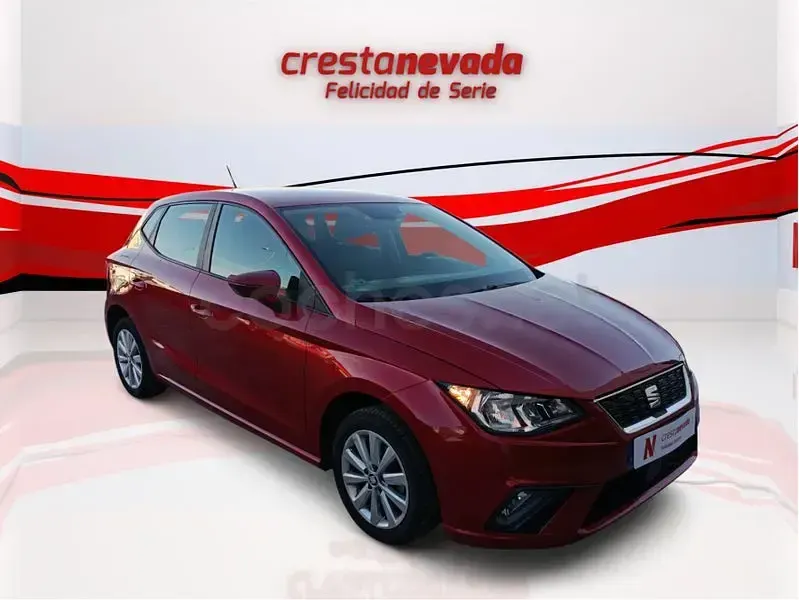 Usado Seat Ibiza CONNECT 80 CV (58 kW) 2019 Rojo Utilitario