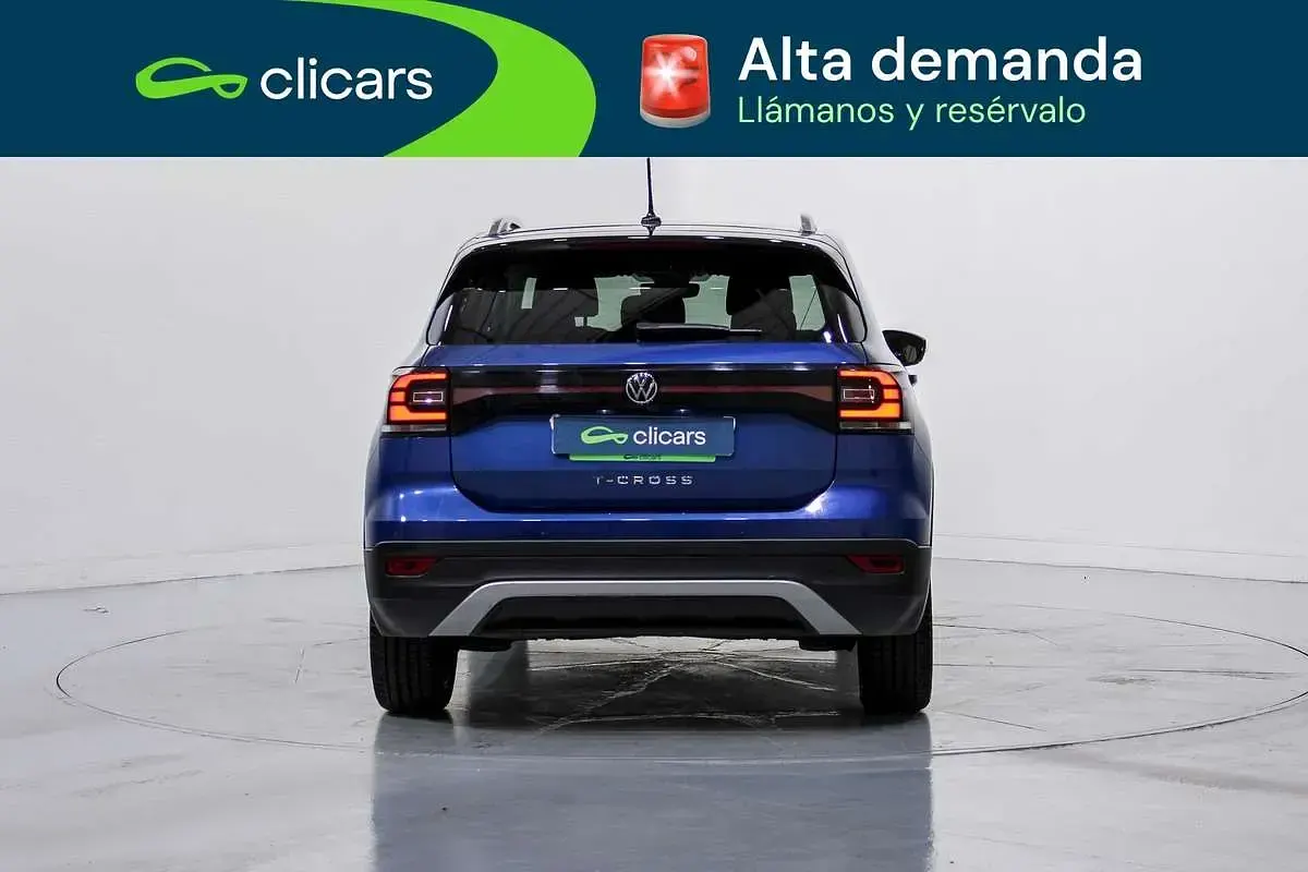 Usado VW T-Cross Sport 110 CV (80 kW) 2021 Azul SUV