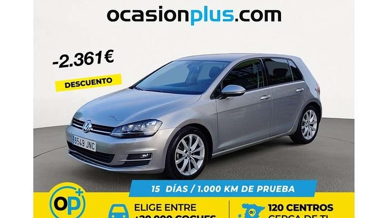 Plateado Usado 2016 VW Golf VII Sportline Utilitario | 13.139 € (Buen precio) - Imagen 1/4