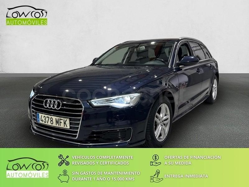 Usado Audi A6 Premium 218 CV (160 kW) 2016 Azul Familiar