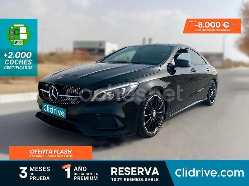 Negro Usado 2017 Mercedes CLA200 Berlina | 15.990 € (Precio justo) - Imagen 1/3