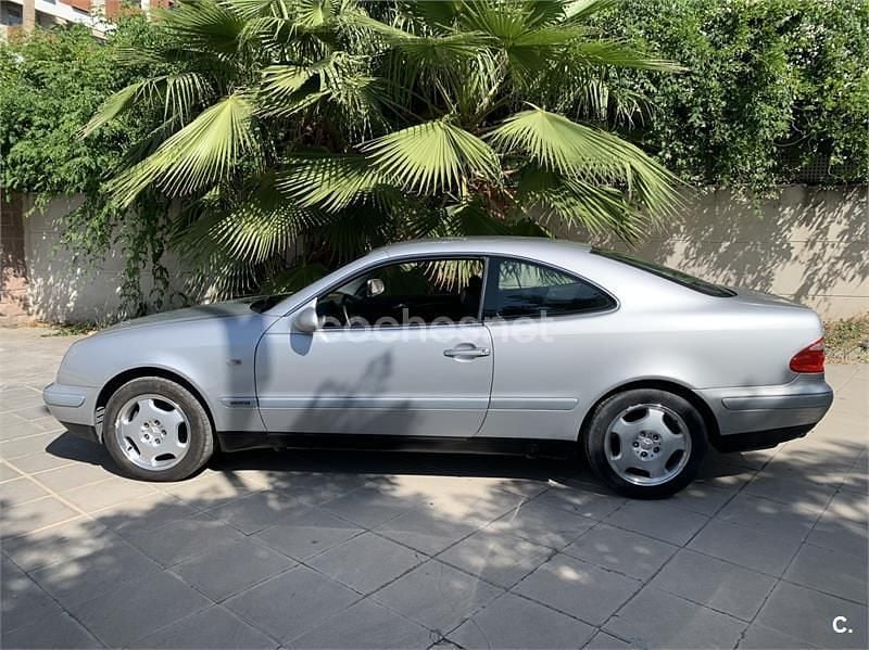 Gris / plata Usado 1999 Mercedes CLK230 Elegance Coupe | 3999 € (Caro) - Imagen 1/4