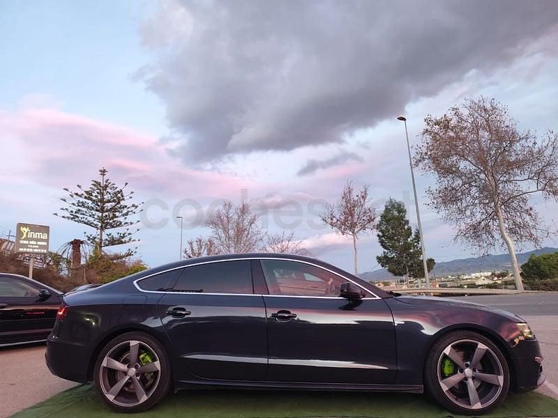 Usado Audi A5 Sportback S-Line 143 CV (105 kW) 2012 Negro Utilitario
