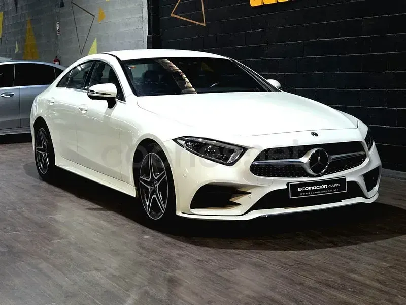 Usado Mercedes CLS300 245 CV (180 kW) 2019 Blanco Coupe