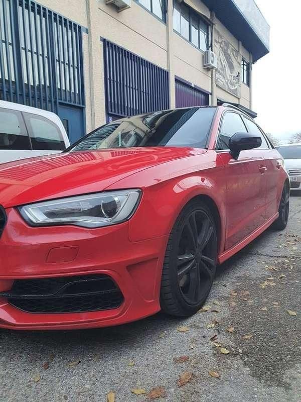 Usado Audi S3 Sportback 300 CV (220 kW) 2015 Rojo Utilitario