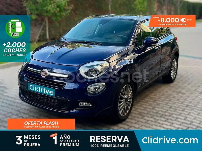Azul Usado 2017 Fiat 500X Lounge SUV | 12.990 € (Buen precio) - Imagen 1/3