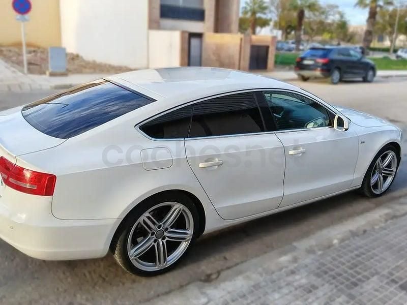 Usado Audi A5 Sportback Premium 177 CV (130 kW) 2012 Blanco Utilitario