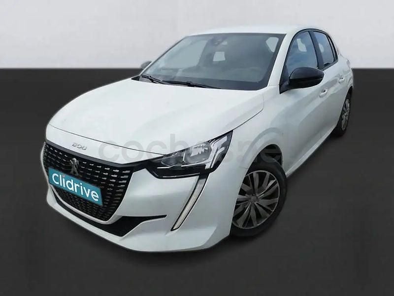 Usado Peugeot 208 Active 100 CV (73 kW) 2022 Amarillo Utilitario
