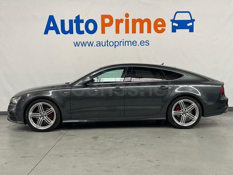 Usado Audi A7 Sportback S-Line 245 CV (180 kW) 2014 Azul Utilitario