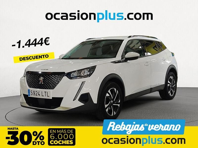 Blanco Usado 2021 Peugeot 2008 Allure SUV | 15.350 € (Precio justo) - Imagen 1/4