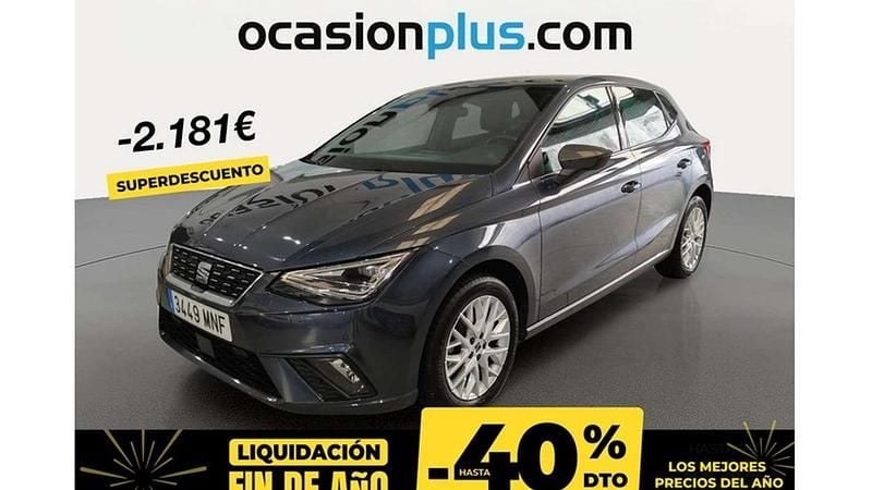 Gris Usado 2024 Seat Ibiza Utilitario | 14.719 € (Precio justo) - Imagen 1/4