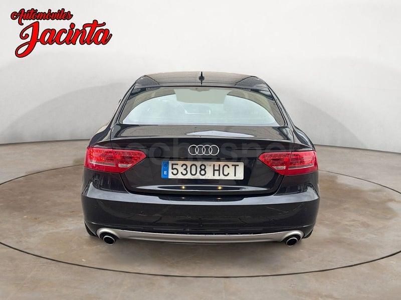 Usado Audi A5 Sportback Exclusive 190 CV (139 kW) 2011 Negro Utilitario