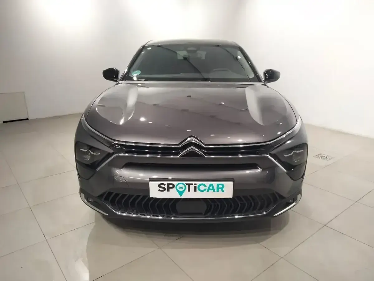 Usado Citroën C5 X Feel 130 CV (95 kW) 2022 Gris Familiar