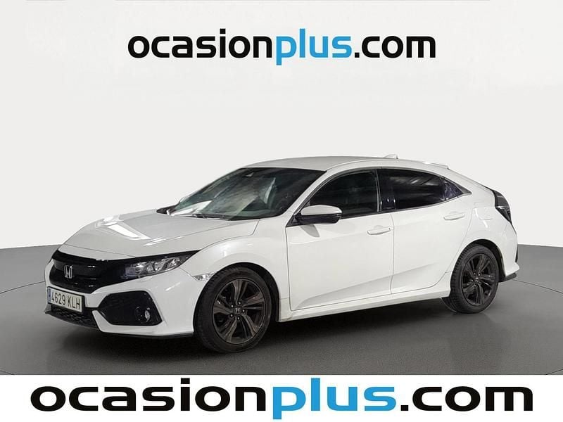 Blanco Usado 2018 Honda Civic Elegance Berlina | 17.355 € (Precio justo) - Imagen 1/4