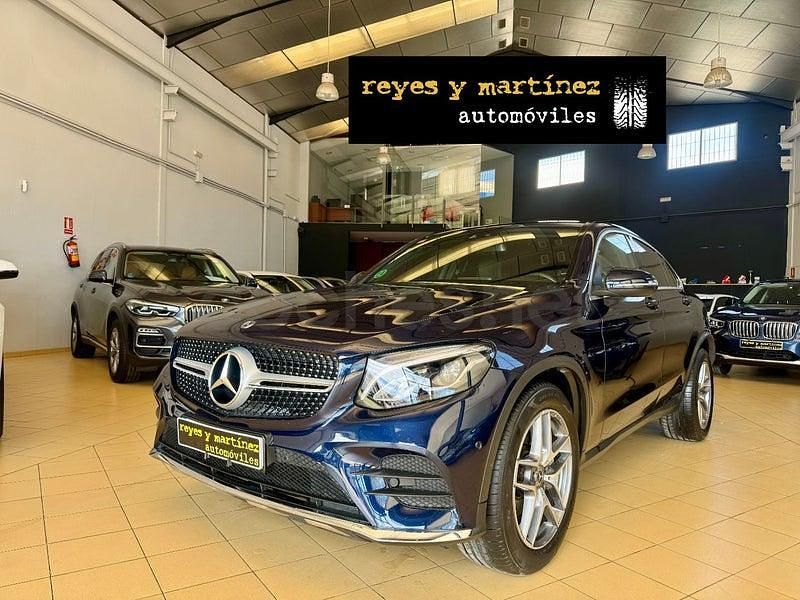Usado Mercedes GLC220 194 CV (142 kW) 2019 Azul Coupe