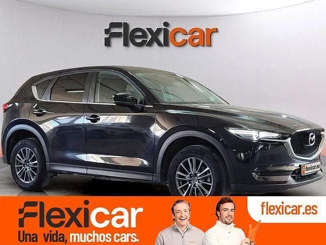 Negro Usado 2017 Mazda CX-5 SUV | 17.990 € (Precio justo) - Imagen 1/4