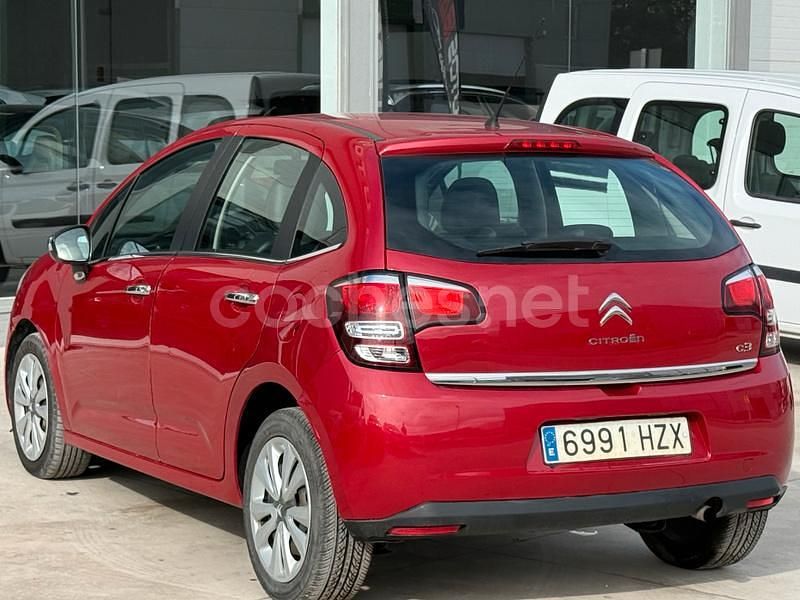 Usado Citroën C3 Seduction 82 CV (60 kW) 2014 Granate Berlina