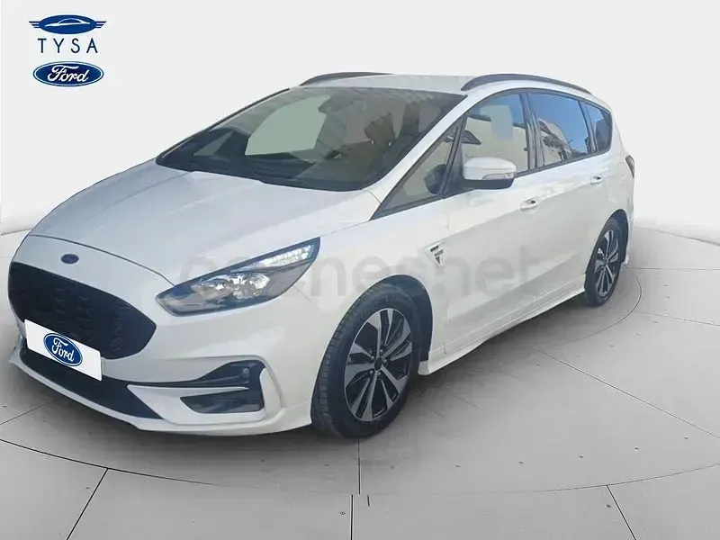 Usado Ford S-MAX ST-Line 190 CV (139 kW) 2023 Blanco Monovolumen