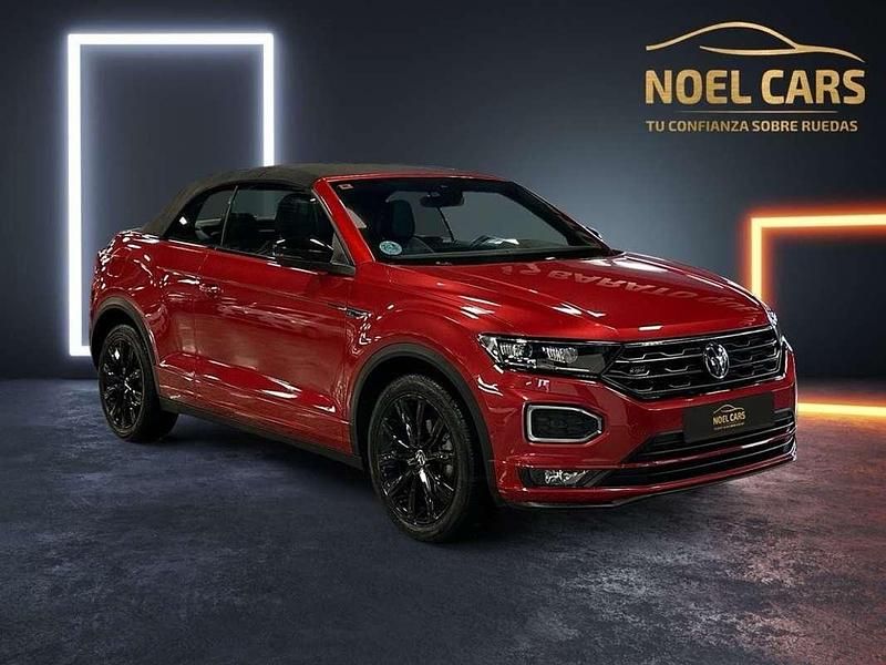 Usado VW T-Roc Cabriolet R-line 150 CV (110 kW) 2021 Rojo Descapotable