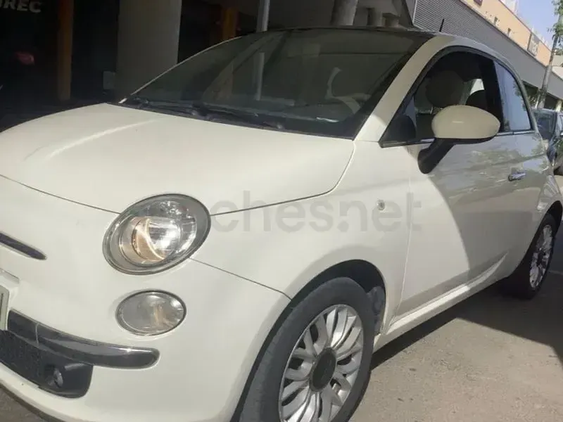 Usado Fiat 500 Lounge 69 CV (50 kW) 2015 Blanco Berlina