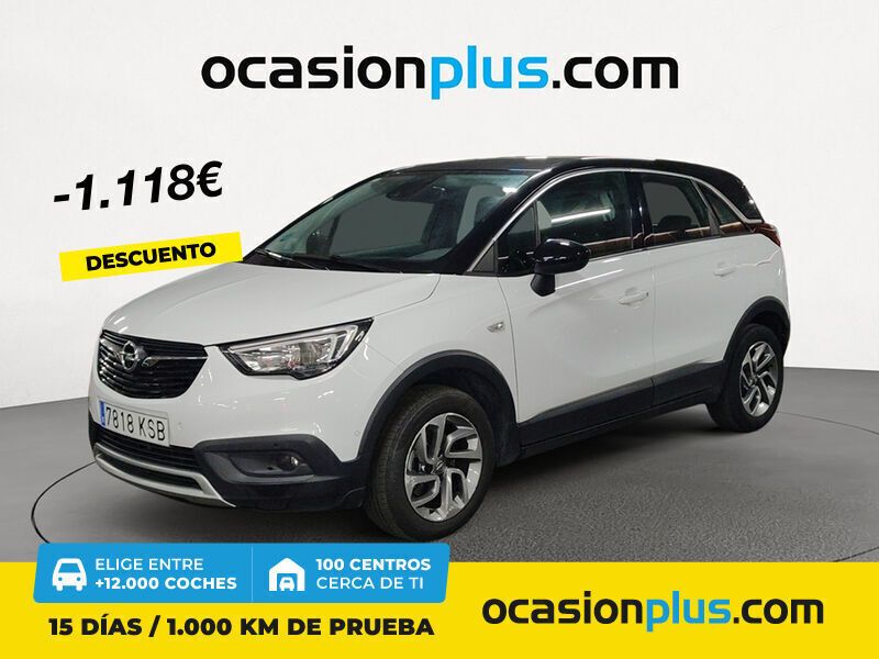 Blanco Usado 2018 Opel Crossland Design Edition SUV | 12.300 € (Precio justo) - Imagen 1/4