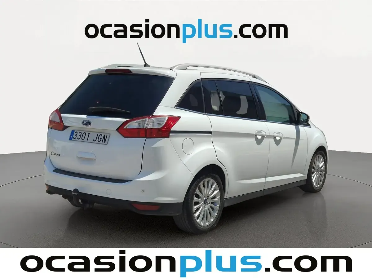 Usado Ford Grand C-Max Titanium 115 CV (84 kW) 2015 Blanco Monovolumen