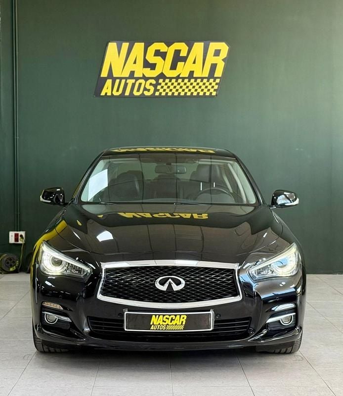 Usado Infiniti Q50 170 CV (125 kW) 2016 Negro Berlina