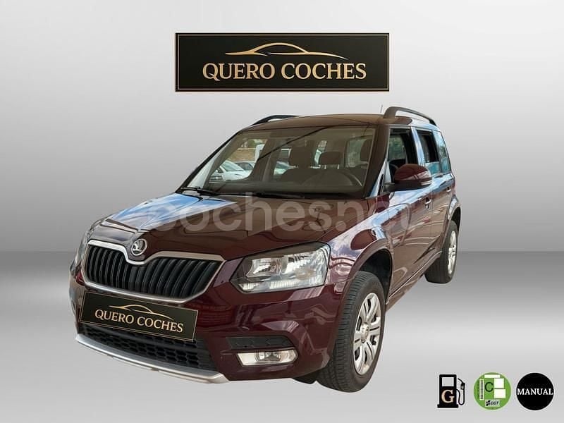 Granate Usado 2014 Skoda Yeti Active SUV | 10.990 € (Buen precio) - Imagen 1/4