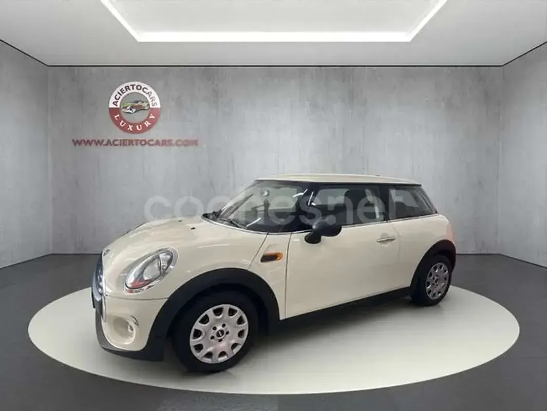 Usado Mini Cooper 75 CV (55 kW) 2014 Blanco Utilitario