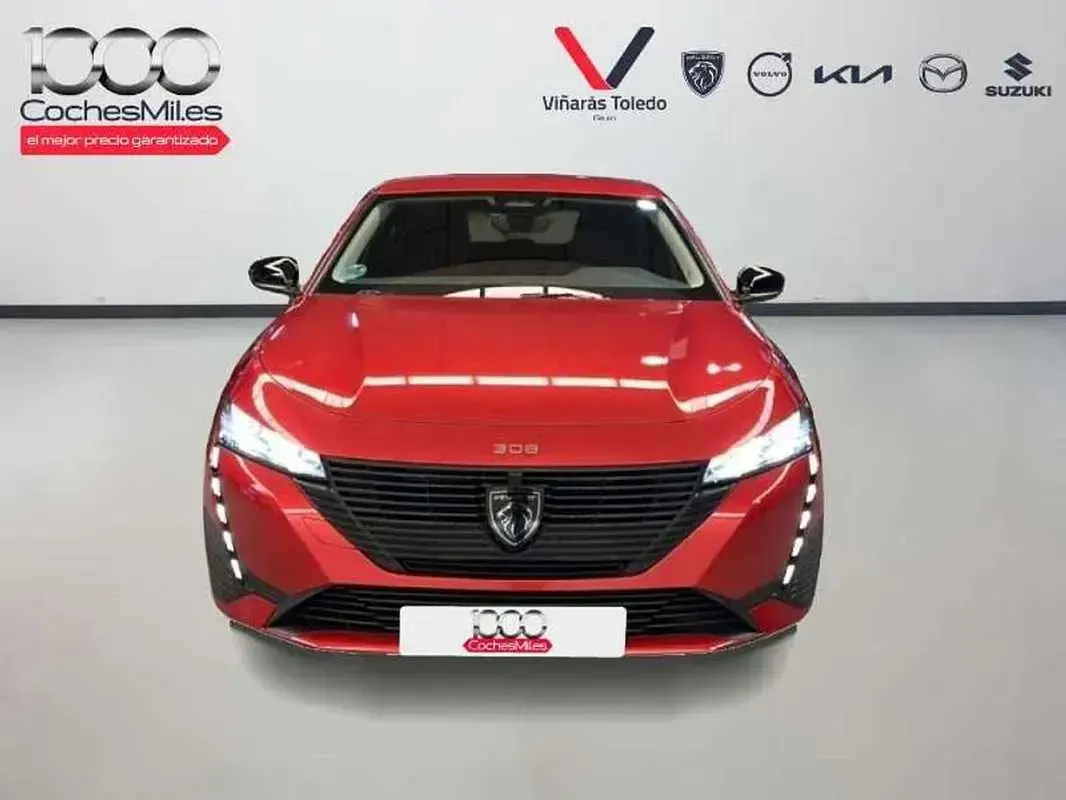 Usado Peugeot 308 Style 131 CV (96 kW) 2024 Rojo Utilitario