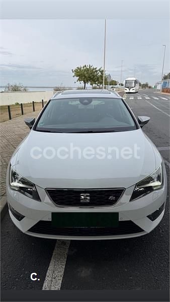 Usado Seat Leon ST FR 184 CV (135 kW) 2015 Blanco Familiar