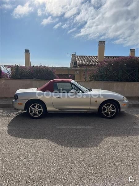 Gris / plata Usado 2001 Mazda MX5 Descapotable | 12.500 € - Imagen 1/4