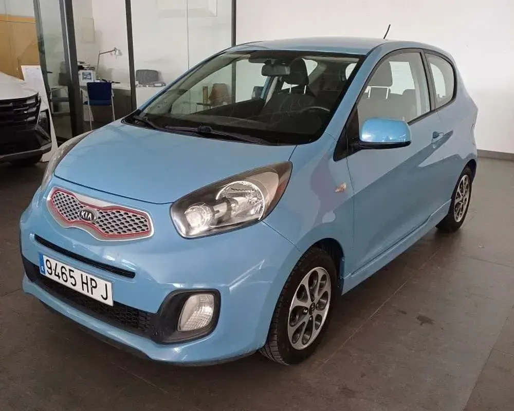 Usado Kia Picanto 69 CV (50 kW) 2013 Azul Utilitario