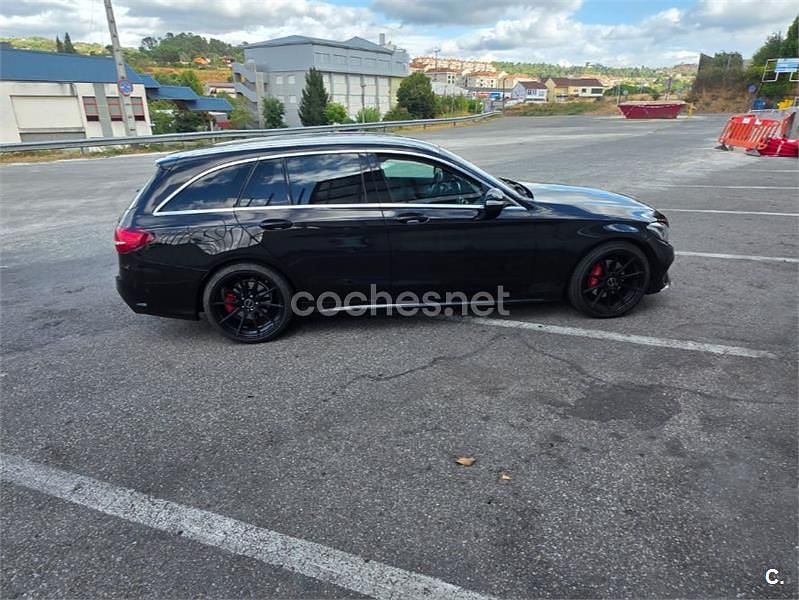Negro Usado 2015 Mercedes C220 AMG Familiar | 15.300 € (Buen precio) - Imagen 1/4