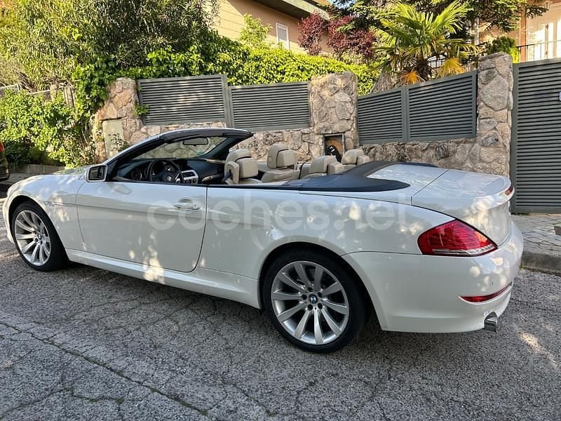 Blanco Usado 2008 BMW 630 Cabriolet Descapotable | 15.990 € - Imagen 1/4