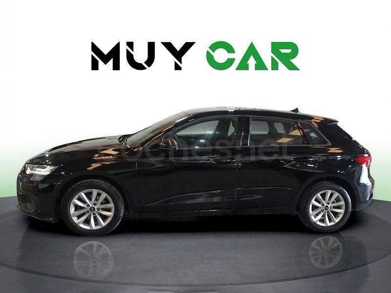 Usado Audi A3 116 CV (85 kW) 2022 Negro Berlina