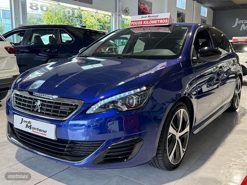 Azul Usado 2015 Peugeot 308 GT Utilitario | 16.490 € (Precio justo) - Imagen 1/4