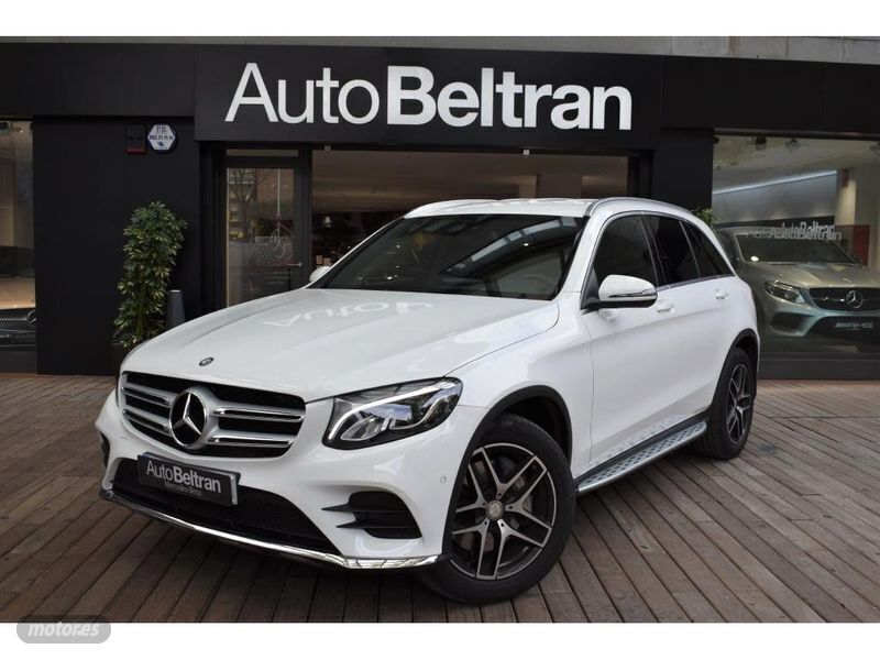 Usado Mercedes GLC220 170 CV (125 kW) 2016 Blanco SUV
