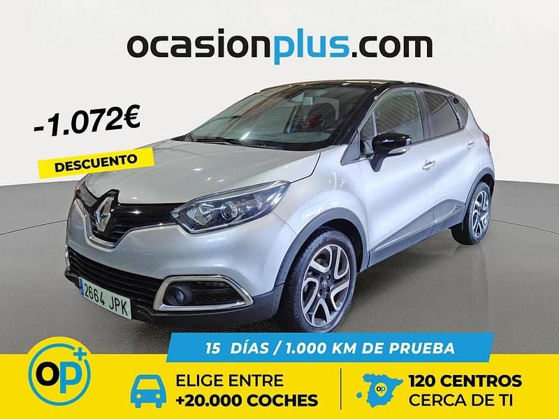 Gris Usado 2016 Renault Captur Zen SUV | 14.480 € (Precio justo) - Imagen 1/4