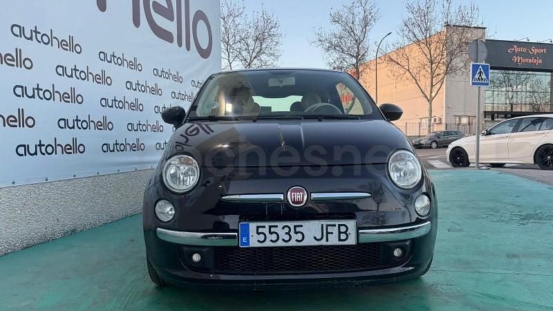 Usado Fiat 500 Lounge 69 CV (50 kW) 2015 Negro Berlina